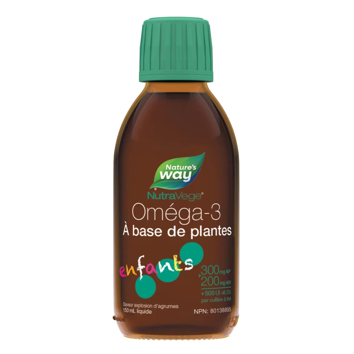 NutraVege Omega-3 para Niños Nature's Way