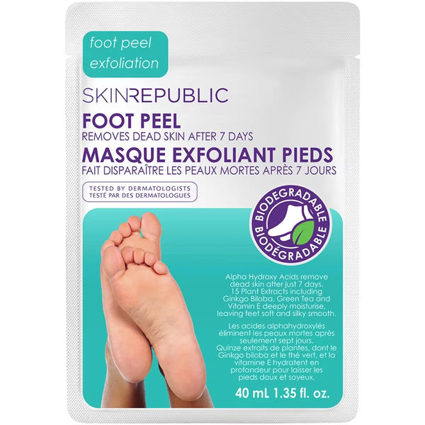 Mascarilla Exfoliante para Pies Skin Republic