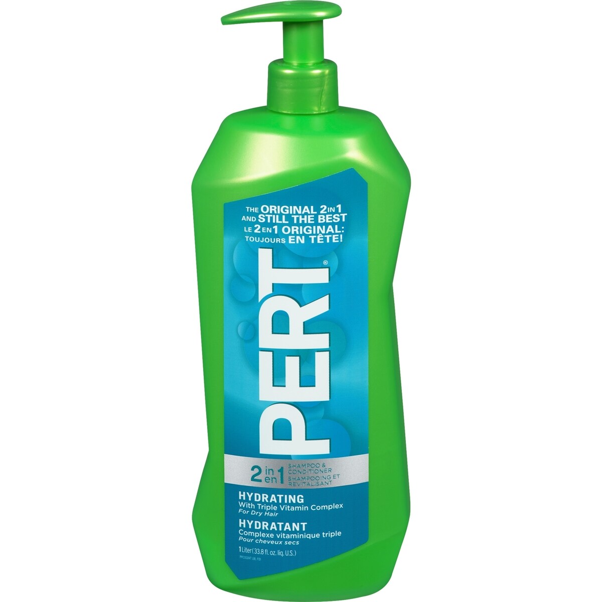 Shampoo y Acondicionador 2-en-1 Hidratante para Cabello Seco Pert