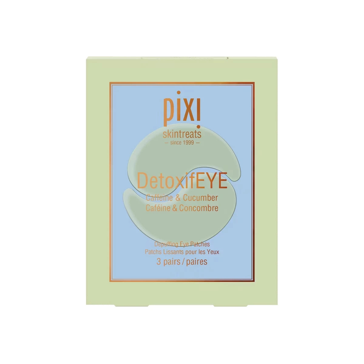 Parches para Ojos DetoxifEYE 3 unidades Pixi