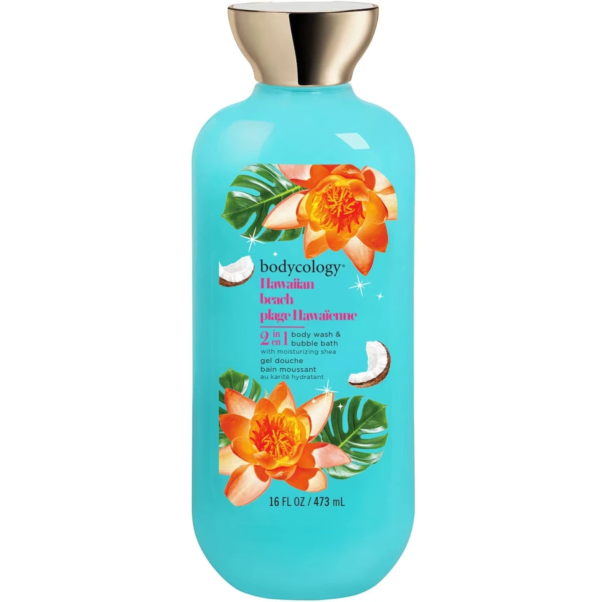 Gel de Baño de Burbujas 2 en 1 Playa Hawaiana Bodycology