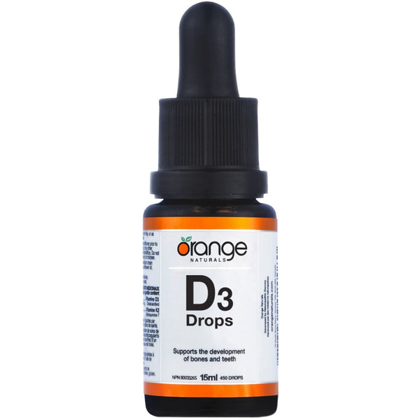 Vitamina D3 en Gotas 1000 UI Orange Naturals