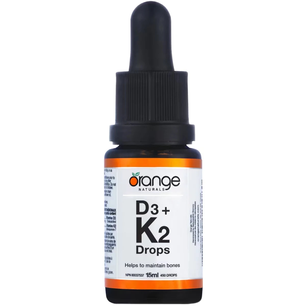 Gotas Vitamina D3 + K2 Orange Naturals