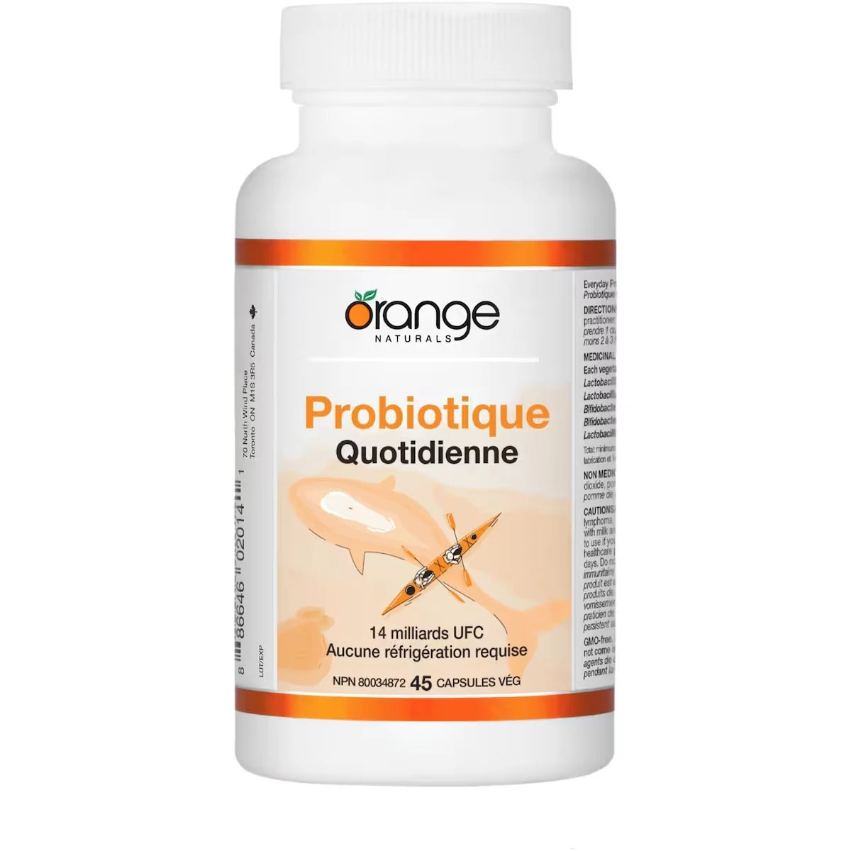 Probiótico para Adultos Orange Naturals