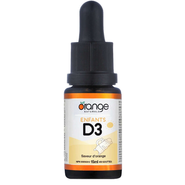 Vitamina D3 en Gotas 400 UI Naranja Orange Naturals