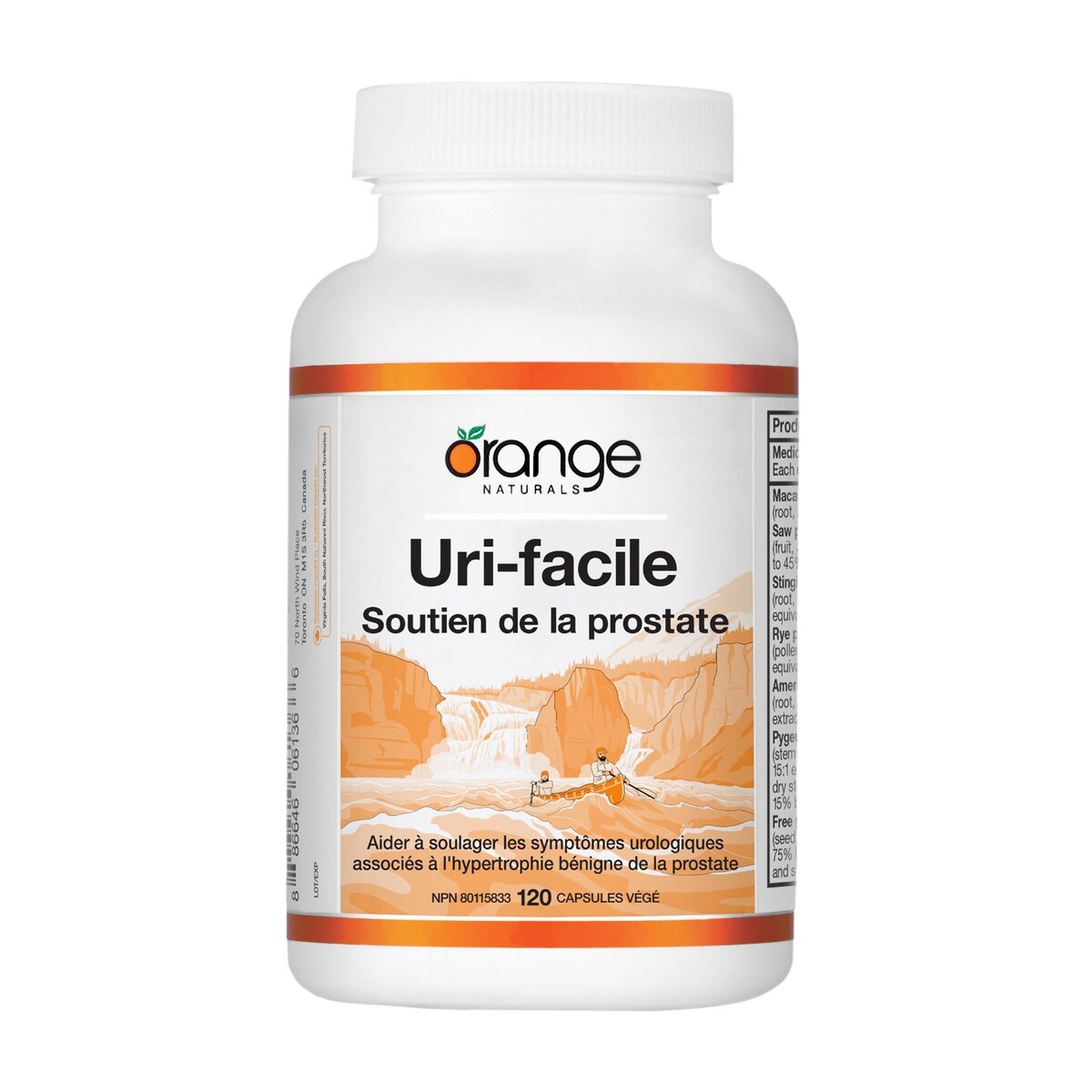 Suplemento Uri-Facile Orange Naturals