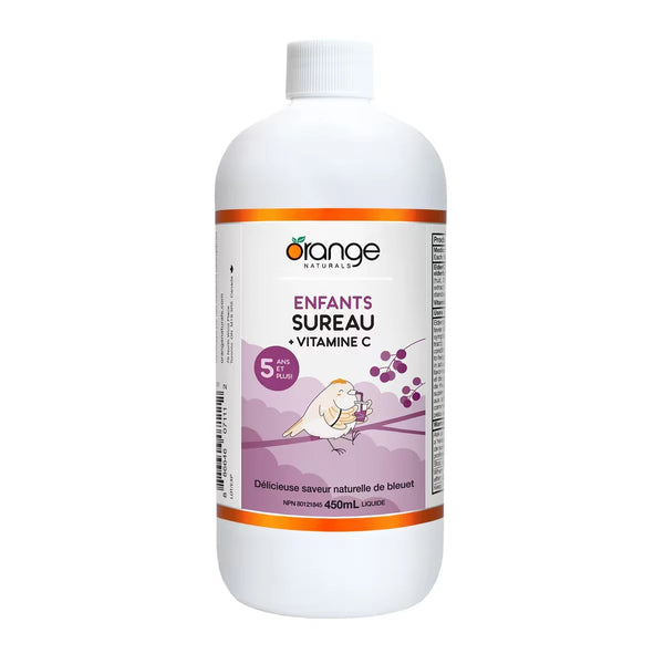 Vitamina C Líquida con Saúco Niños Orange Naturals