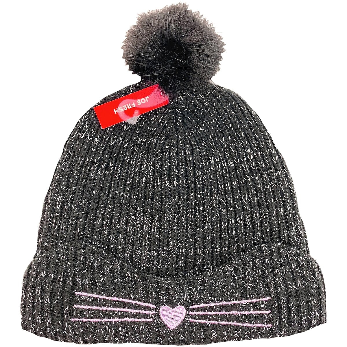 Gorro con Pompón y Orejas de Gato para Niña Joe Fresh