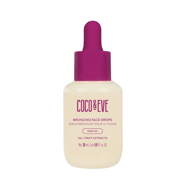 Sérum Facial Bronceador para el Rostro (Oscuro) Coco & Eve