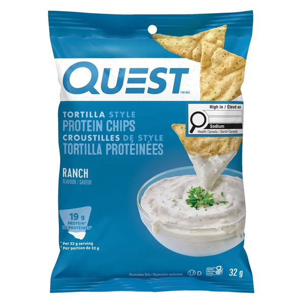 Chips de Tortilla Proteicas Ranch Quest