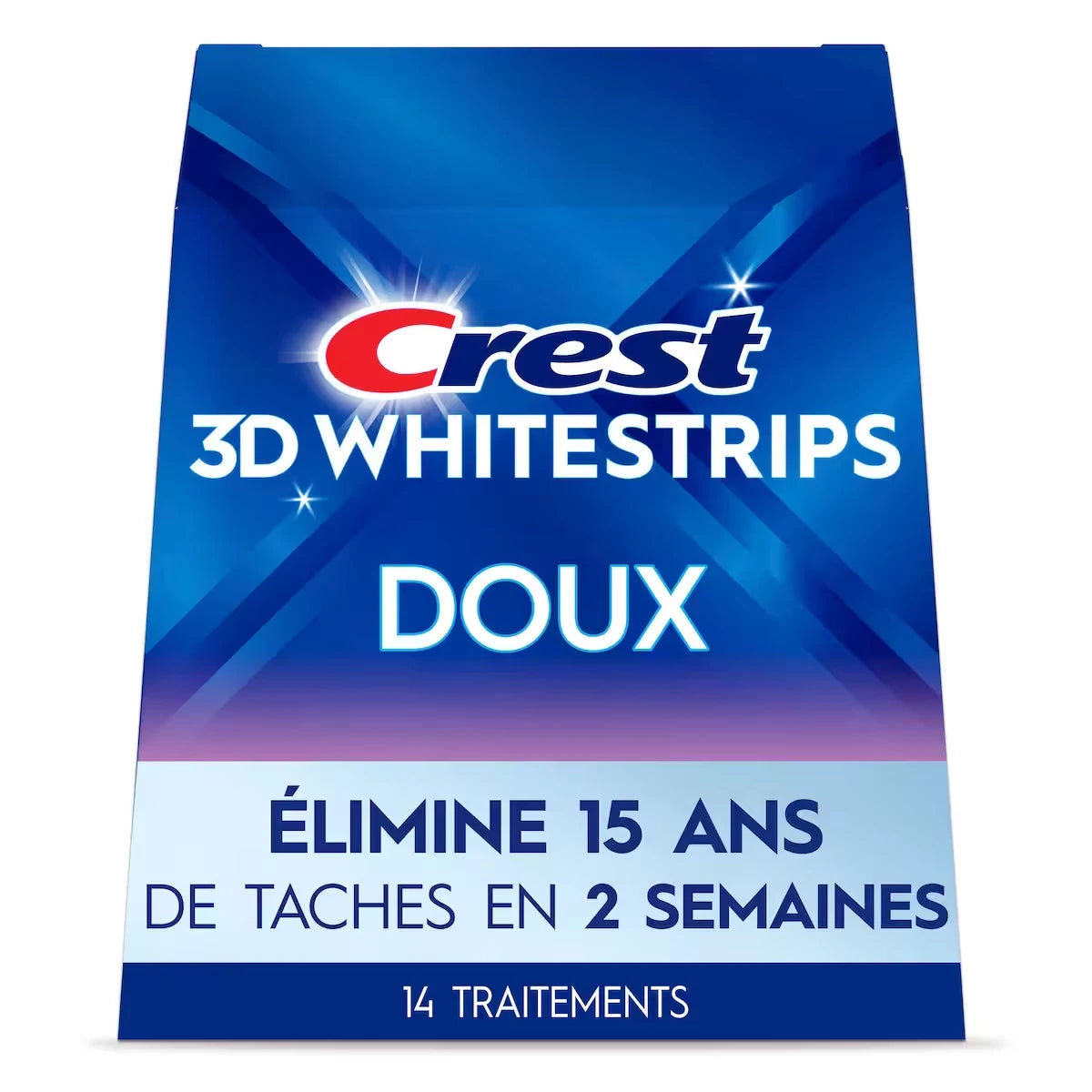Kit Blanqueador Dental 3DWhitestrips Suave Crest