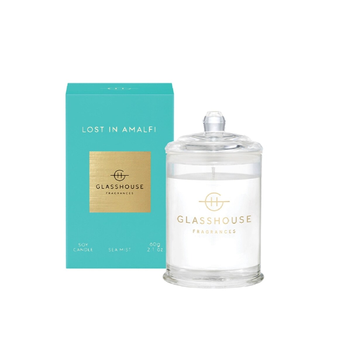 Vela Aromática Perdido en Amalfi Glasshouse Fragrances