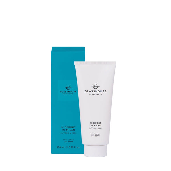 Leche Corporal Medianoche en Milán Glasshouse Fragrances