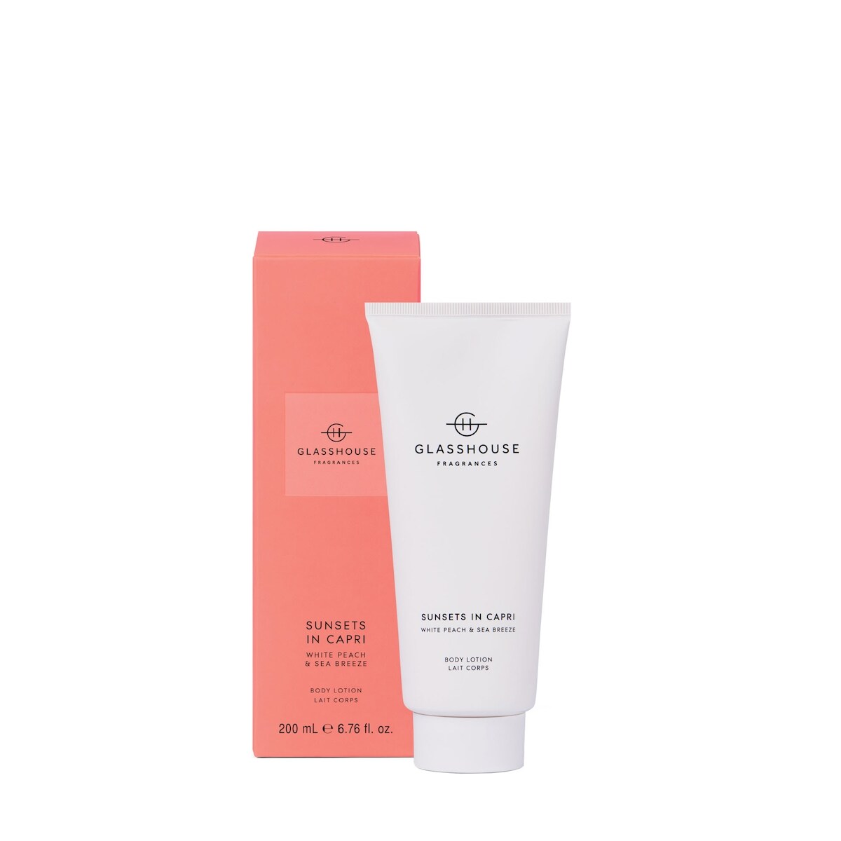Leche Corporal Atardecer en Capri Glasshouse Fragrances